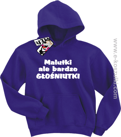 Malutki ale bardzo głośniutki bluza dziecięca - fioletowy