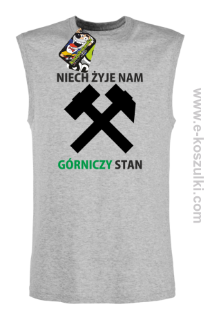 Niech żyje nam górniczy stan - bezrękawnik męski 