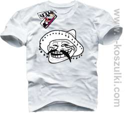 Mexico Mem Rulezz - koszulka męska - biały