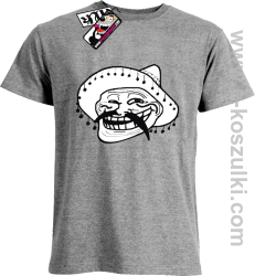 Mexico Mem Rulezz - koszulka męska - melanżowy