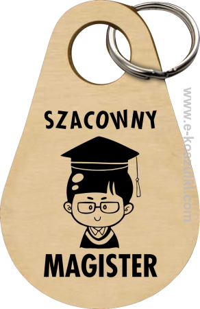 Szacowny MAGISTER - brelok 