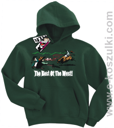 RODEO best of the west bluza dziecięca - butelkowy