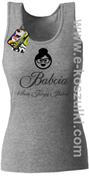 Babcia VectorClipart - top damski z imieniem babci melanż 