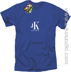 JK Just Kidding - koszulka męska niebieska
