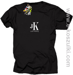 JK Just Kidding - koszulka męska czarna