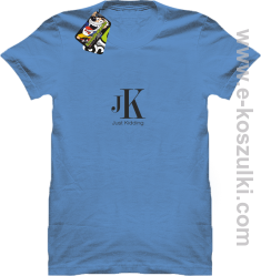 JK Just Kidding - koszulka męska błękitna