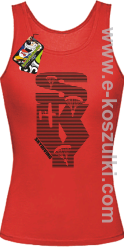 Skydiving aero SKY - top damski czerwony