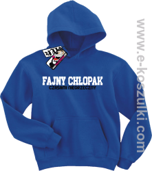 Fajny chłopak bluza dziecięca - niebieski