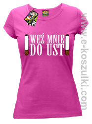 Weź mnie do ust - Koszulka damska fuchsia