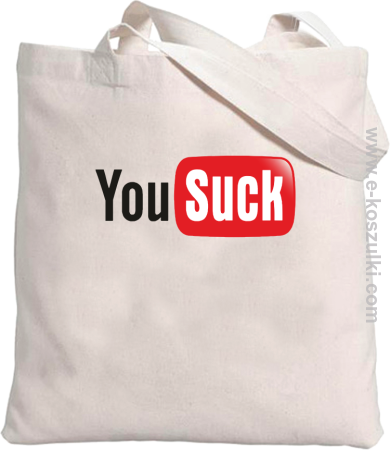 YOUSUCK ale Parody YT - torba EKO 