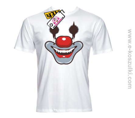 Silly Clown Face - koszulka męska 