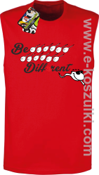 Be different - bezrękawnik męski czerwony