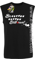 Be different - bezrękawnik męski czarny