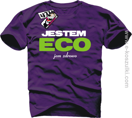 Jestem ECO - koszulka męska