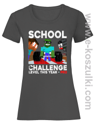 School Challenge Level this year PRO - koszulka damska szara