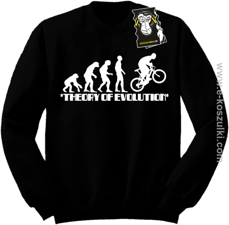 Theory of evolution - bluza sportowa bez kaptura