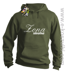 Żona idealna - bluza z kapturem khaki