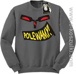 Polewamy - bluza dla barmana bez kaptura szara