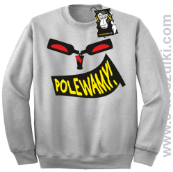 Polewamy - bluza dla barmana bez kaptura melanż