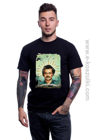 Narcos Pablo Escobar 8 wzorów - koszulka męska 