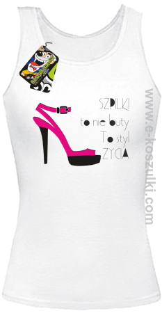 Szpilki to nie buty to styl życia - top damski