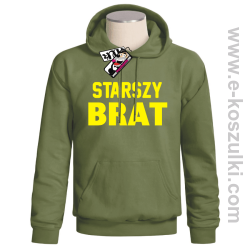 Starszy Brat - bluza męska z kapturem - khaki