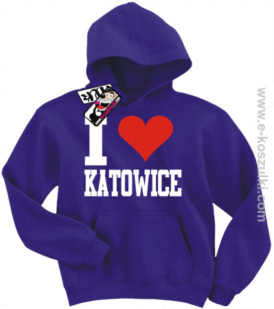I love Katowice - bluza dziecięca