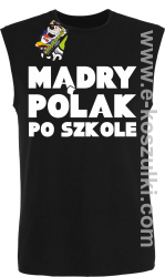 Chcieć to sobie możesz  - bezrękawnik męski czarny