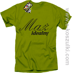 Mąż idealny - koszulka męska kiwi