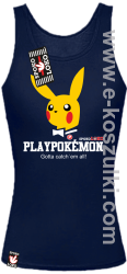 Play Pokemon - top damski granatowy