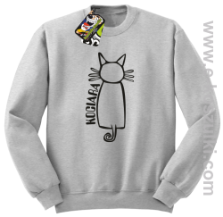 Kociara - bluza bez kaptura melanżowa
