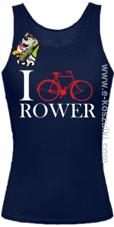 I love rower - top damski
