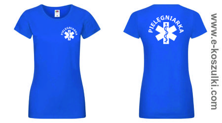 DAMSKA Koszulka dla pielęgniarki PIELĘGNIARKA 