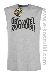 Obywatel Drugiej Kategorii - bezrękawnik męski melanż