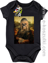 Mona Lisa Chewbacca CZUBAKA - body dziecięce czarna