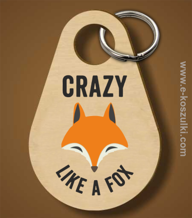 Crazy like a Fox - brelok 