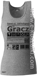 Gracz GAMER - top damski melanż