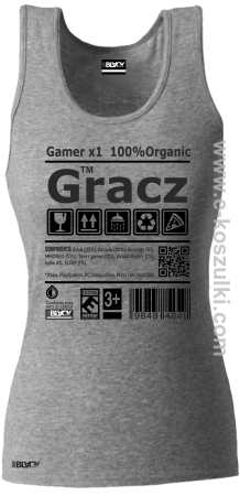 Gracz GAMER - top damski 