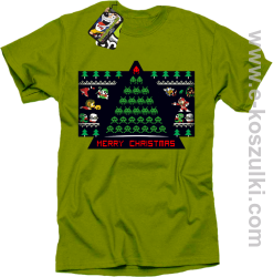 Merry Christmas Retro Games limonka