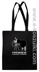 Fotograf najlepszy w mieście - Eco torba czarna