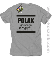 POLAK gorszego sortu - koszulka męska melanż