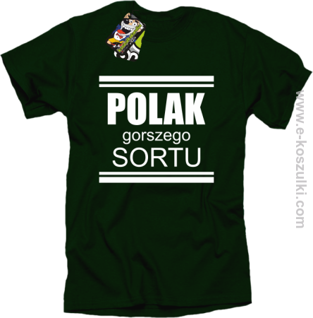 POLAK gorszego sortu - koszulka męska