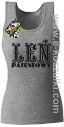 Leń patentowy - top damski melanż