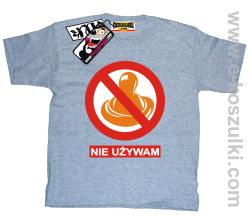 Nie używam koszulka dziecięca - melanż