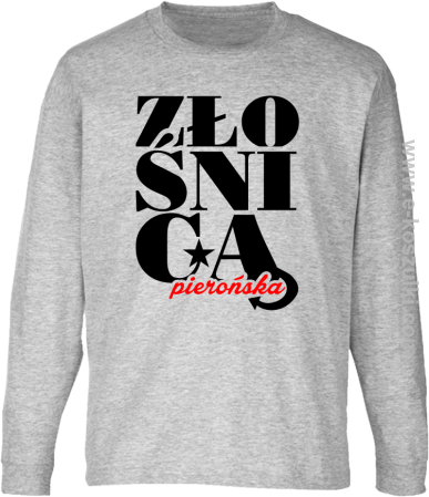 Złośnica pierońska - longsleeve dziecięcy 