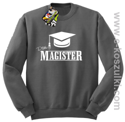 Czapka studencka Pani Magister - bluza standard szara