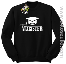 Czapka studencka Pani Magister - bluza standard czarna