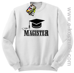 Czapka studencka Pani Magister - bluza standard biała