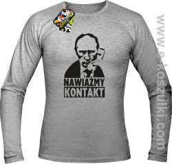 Nawiążmy kontakt Putin - longsleeve melanż