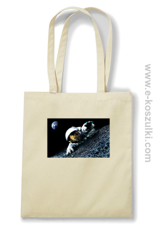 Kosmonauta na księżycu - Eco torba